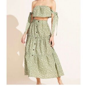 Eberyjay garden nolita organic cotton skirt